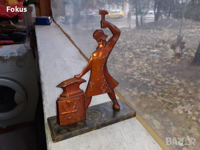Стара руска съветска статуетка фигура - Тула