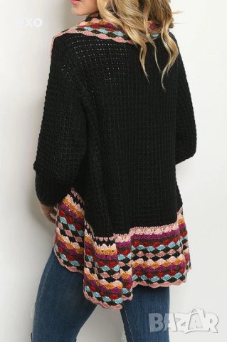 Дамска жилетка, Черна жилетка, Елегантна жилетка, снимка 5 - Жилетки - 43202890