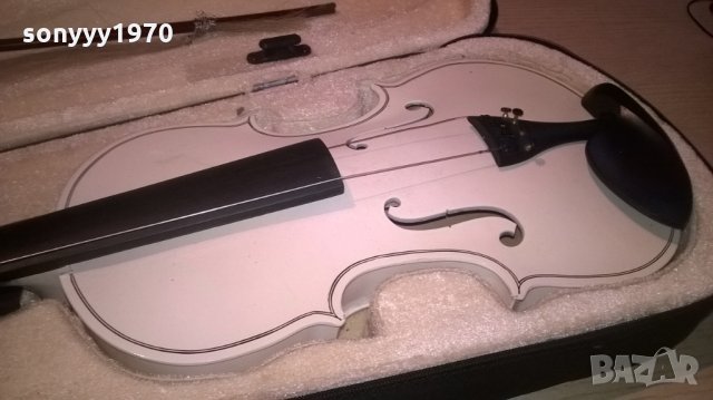 *БЯЛА ЦИГУЛКА С ЛЪК-ВНОС ШВЕЦИЯ, снимка 6 - Струнни инструменти - 27641382