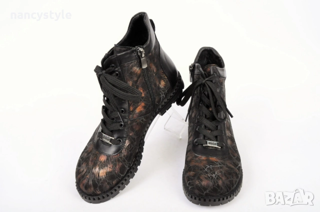 NEW! Ниски дамски боти - Два цвята, снимка 7 - Дамски боти - 52660056