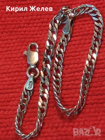 СТИЛНА СРЕБЪРНА ГРИВНА СРЕБРО 925 ЗДРАВА КЛАСИЧЕСКА ПЛЕТКА 47513, снимка 11 - Гривни - 49551490