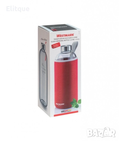 Стъклена бутилка с калъф Westmark Viva, снимка 7 - Термоси - 52946052
