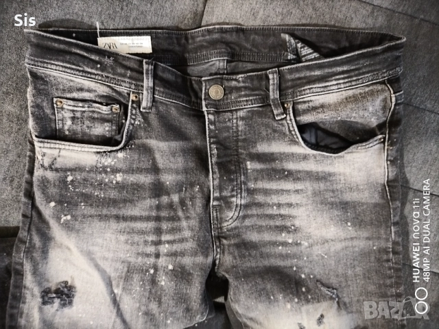 Мъжки дънки - ZARA, снимка 3 - Дънки - 52146776
