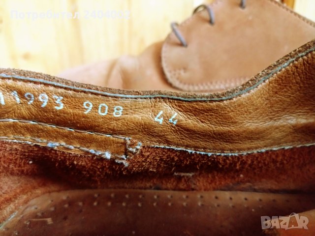 Мъжки италиански обувки-естествена кожа №44, снимка 8 - Ежедневни обувки - 43055937