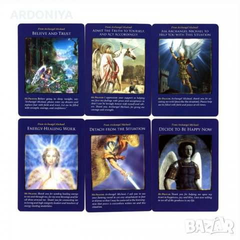 Archangel Michael Oracle - карти оракул на Дорийн Върчу , снимка 15 - Други игри - 37812955