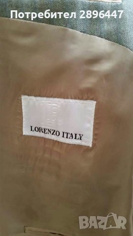 Елегантен мъжки костюм-ХХЛ-сиво-кафяв-Намален!, снимка 4 - Костюми - 43743606