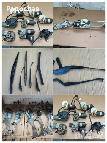 Моторчета предни и задни за стъкла рамене и механизми от Мерцедес, снимка 3 - Части - 48001660