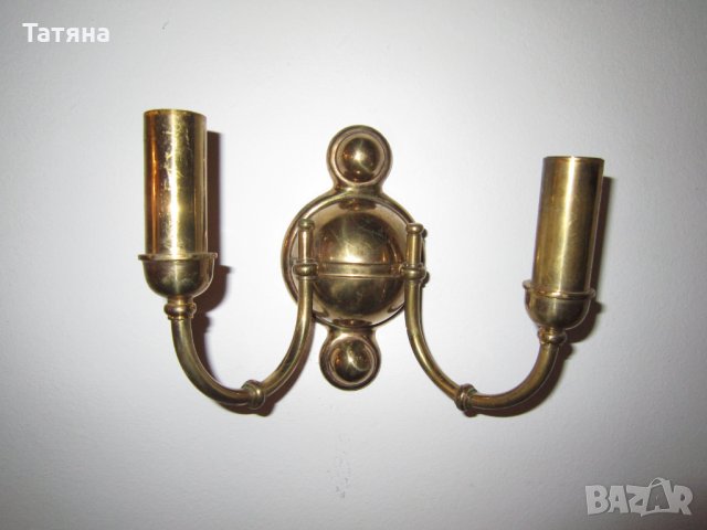 месингови  дръжки за врати  с опция заключване,СВЕЩНИЦИ И АПЛИК  ОТ МАСИВЕН МЕСИНГ, снимка 16 - Интериорни врати - 28891455