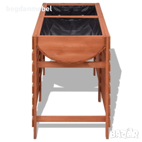 Sonata Сандък за цветя, 100x50x71 см, дървен, снимка 3 - Саксии и кашпи - 53174022