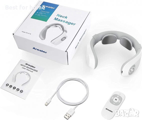 Масажор за врат и рамена с нагряване Neck Relax FE5718, снимка 9 - Масажори - 39645732