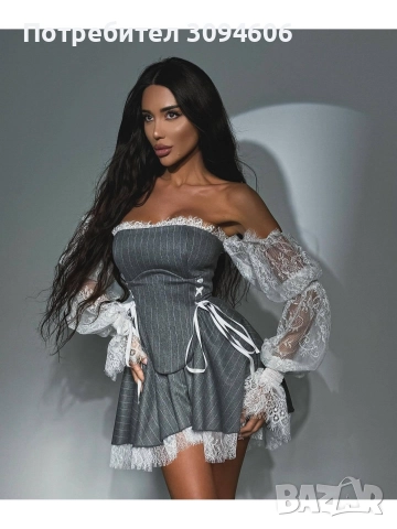 Дамска луксозна рокля , снимка 6 - Рокли - 52905831