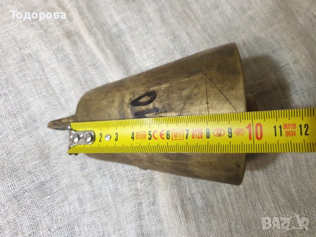 Автентичен бронзов чан-10 см от ръб до ръб, снимка 4 - Антикварни и старинни предмети - 43413911