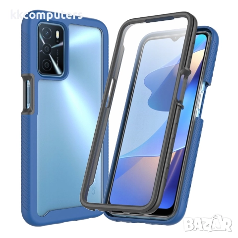 Oppo A16 / A16s / A54s Силиконов Калъф Transparent TPU и Протектор, снимка 3 - Калъфи, кейсове - 52977464