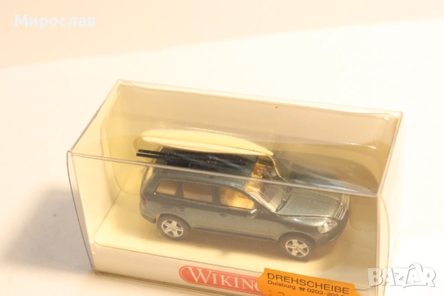 WIKING H0 1/87 VW TOUAREG МОДЕЛ КОЛИЧКА, снимка 4 - Колекции - 53432175