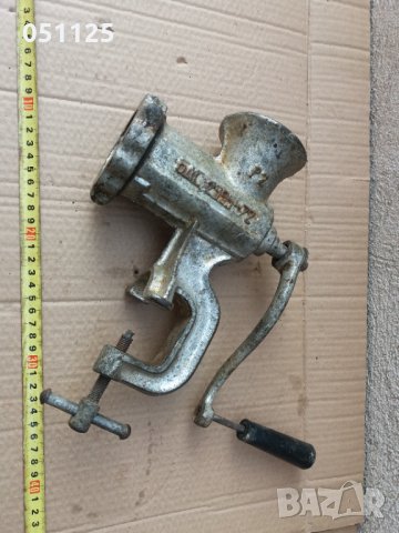 работеща месомелачка , снимка 2 - Антикварни и старинни предмети - 34996374