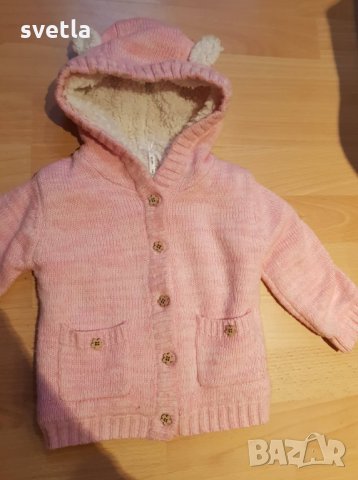 Топла жилетка за бебка 
