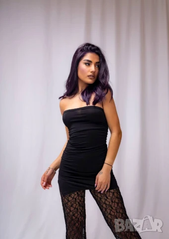 Комплект рокля и панталон  