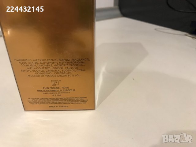 Paco rabanne one million 100ml EDT , снимка 3 - Мъжки парфюми - 36963875