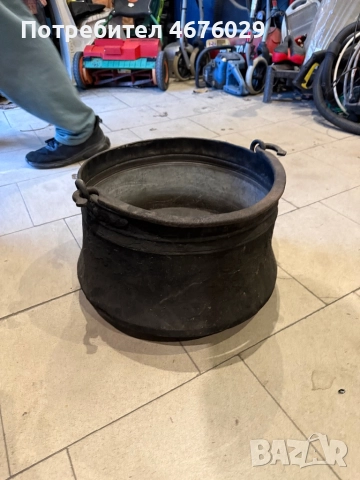 Медно менче, снимка 4 - Антикварни и старинни предмети - 52819389