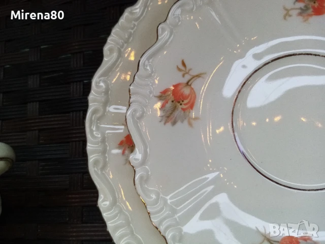 Антикварен сет за чай, снимка 7 - Чаши - 51208817