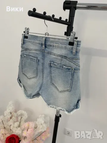 Къси дънки, размер ХS, снимка 10 - Къси панталони и бермуди - 49507674