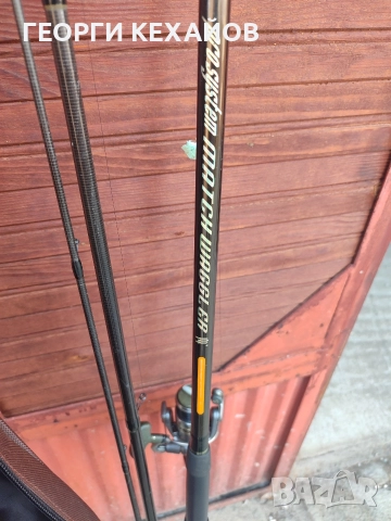 2 бр мачове с макари и калъфи , снимка 2 - Въдици - 52749709