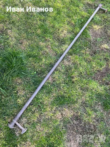 Античен месингов корниз, снимка 2 - Антикварни и старинни предмети - 47627840