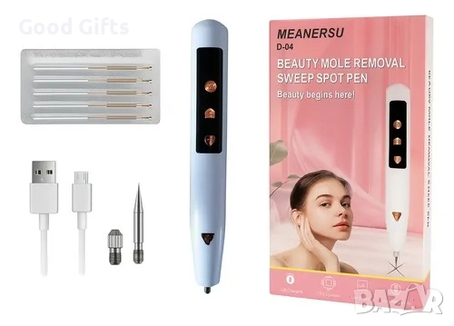 Уред за премахване на бенки, петна и брадавици– Beauty Mole Removal Pen D-04, снимка 3 - Козметика за лице - 51769966