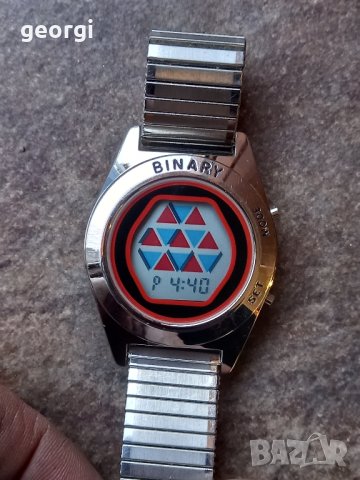 електронен часовник Binary Tech Ral, снимка 2 - Мъжки - 44067831
