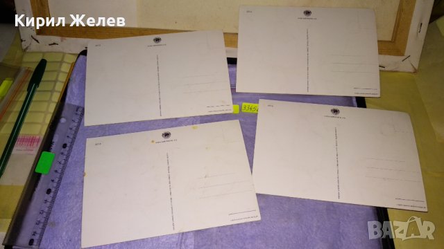 ЛОТ 4 СТАРИ ПОЩЕНСКИ КАРТИЧКИ ТЕМА ЗИМНИ ПРАЗНИЦИ ПОЗДРАВИТЕЛНИ КАРТИЧКИ 33456, снимка 4 - Филателия - 38790377