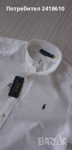 POLO Ralph Lauren Slim Fit  Pique Cotton Mens Size XL ОРИГИНАЛ! НОВО! Мъжка Риза!
