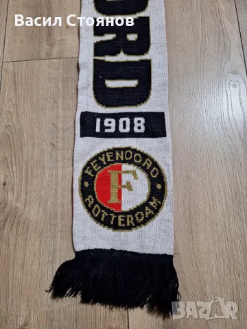 Фейнорд Ротердам / Feyenoord - футболен шал, снимка 3 - Фен артикули - 48433608