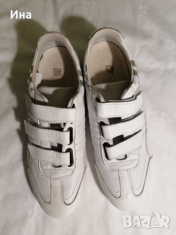  Нови ест. кожа маратонки , снимка 3 - Маратонки - 32338492