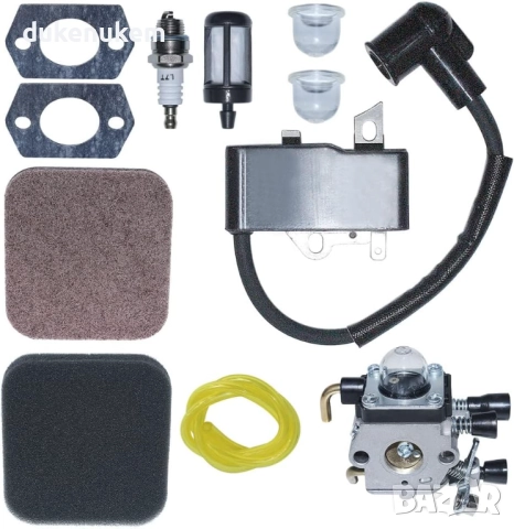 Карбуратор + Бобина комплект за Stihl FS75 / FS80 / FS85 – пълен ремонтен сет, снимка 3 - Градински инструменти - 52694909