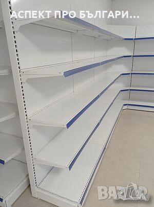 Крайстенен стелаж Н/185, 40/4*30, снимка 9 - Стелажи и щандове - 52157598