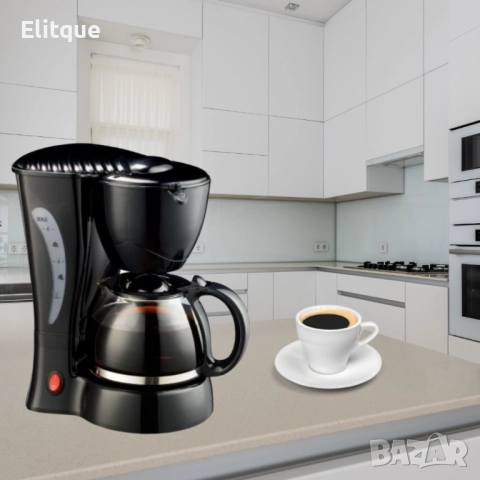 Кафеварка ROSBERG 550W с каничка, 2 ГОДИНИ ГАРАНЦИЯ!, снимка 3 - Други - 52895164