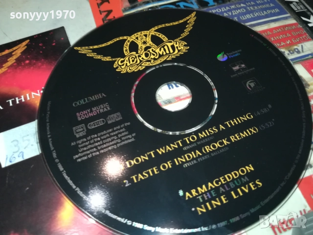 AEROSMITH CD 0512251803, снимка 7 - CD дискове - 52664947