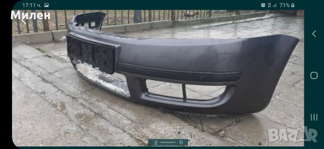 Skoda Oktavia 2000-2004 Година  Предна Броня.Шкода Октавия , снимка 2 - Части - 32476660