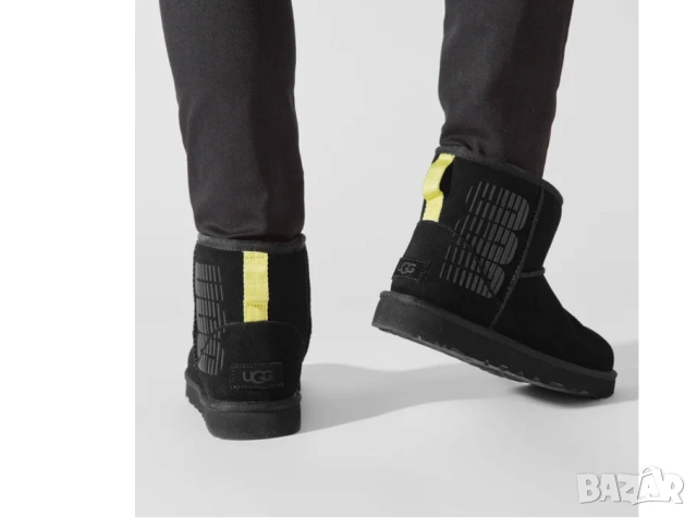 UGG Classic Mini Side Logo номер 38 боти / апрески / ботуши , снимка 3 - Дамски боти - 53193934