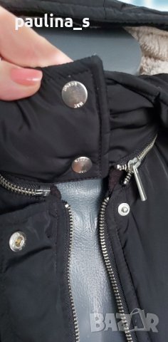 Маркова топла шуба "Noisy May" тип парка с подвижна качулка / голям размер , снимка 7 - Палта, манта - 43879968