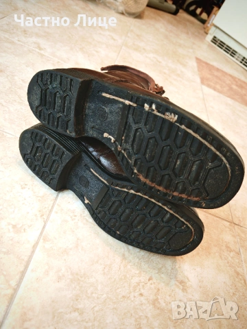 Супер Яки Български Военни Офицерски Соц Чепици, Изработени от Супер Здрава Естествена Кожа, снимка 3 - Антикварни и старинни предмети - 53429183