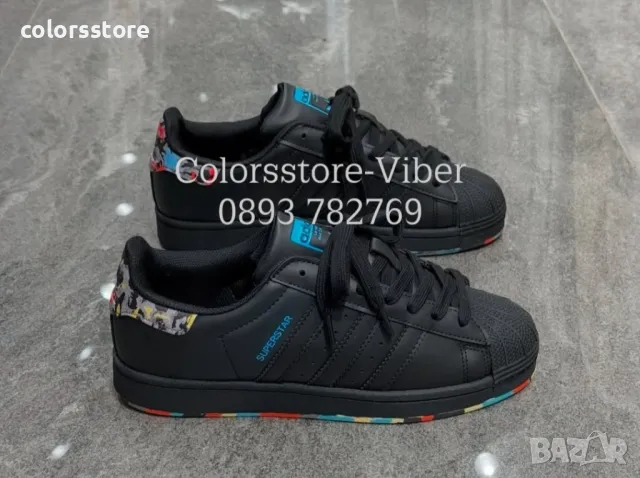 Дамски черни маратонки Adidas-BR54pi