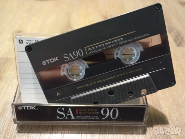 Хромни аудио касети TDK SA90