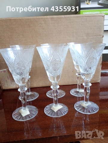кристални чаши стари кристални чаши 
