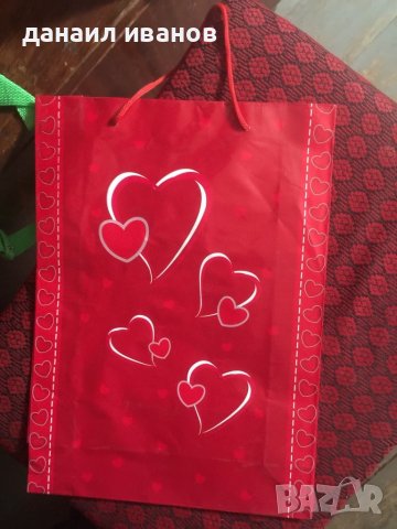 Торбичка сърца 34д./24ш., снимка 1