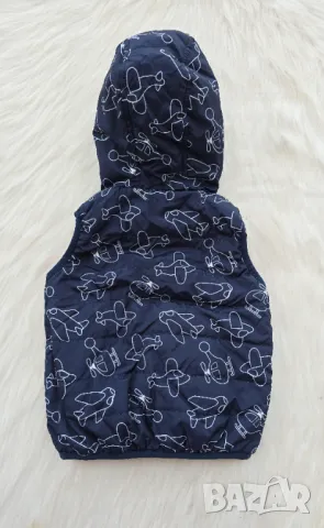 Детски елек с две лица 9-12 месеца, снимка 9 - Бебешки якета и елеци - 49702773