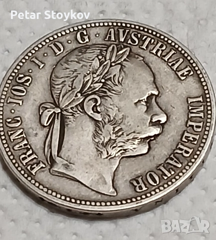 Стара сребърна монета., снимка 2 - Нумизматика и бонистика - 53445861