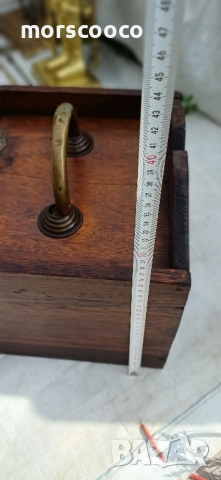 Старинен сандък за въглища , снимка 4 - Антикварни и старинни предмети - 51586943