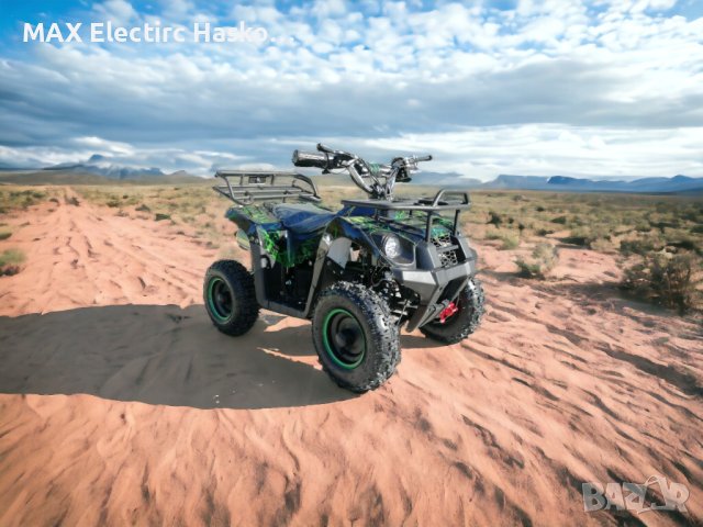 Детско електрическо АТВ Max Motors ATV 1200W Green lighting, снимка 1