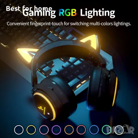 Висококачествени геймърски слушалки SOMIC GS510, снимка 10 - Слушалки и портативни колонки - 49032537